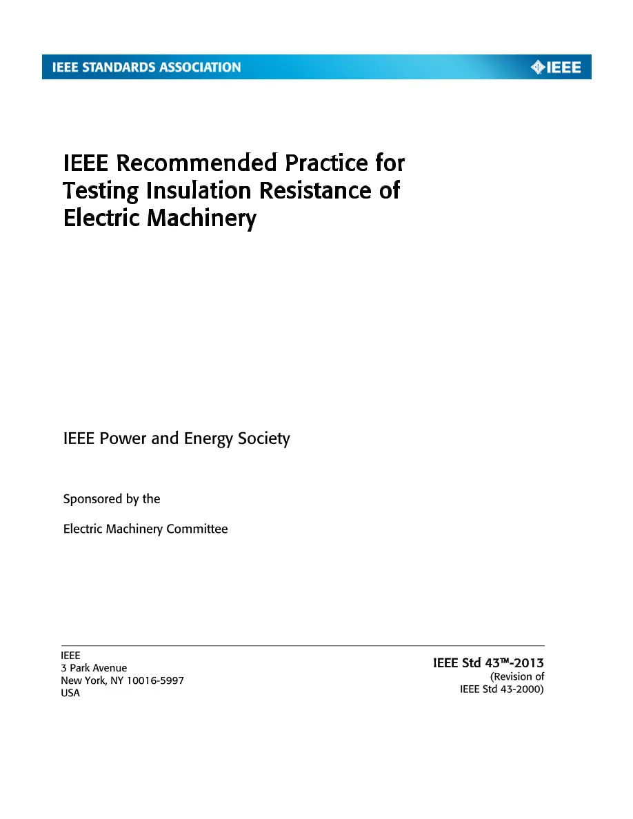IEEE 43-2013 IEEE 43-2013 pdf