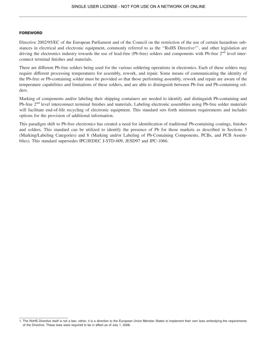 IPC J-STD-609B pdf