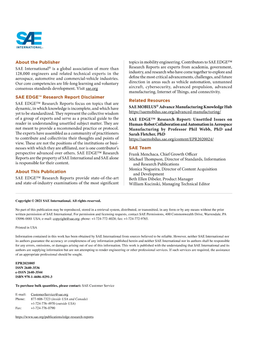 SAE EPR2021005 SAE EPR2021005 pdf