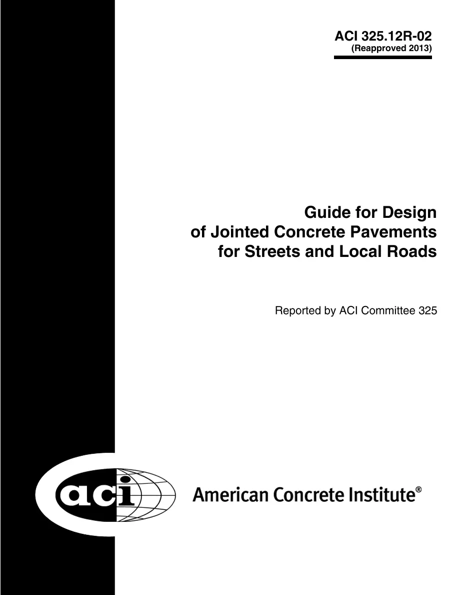 ACI 325.12R-02 (R2013) ACI 325.12R-02 (R2013) pdf
