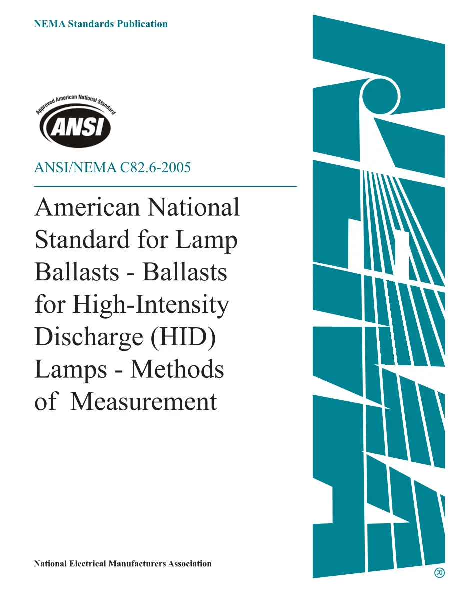 ANSI C82.6-2005 pdf