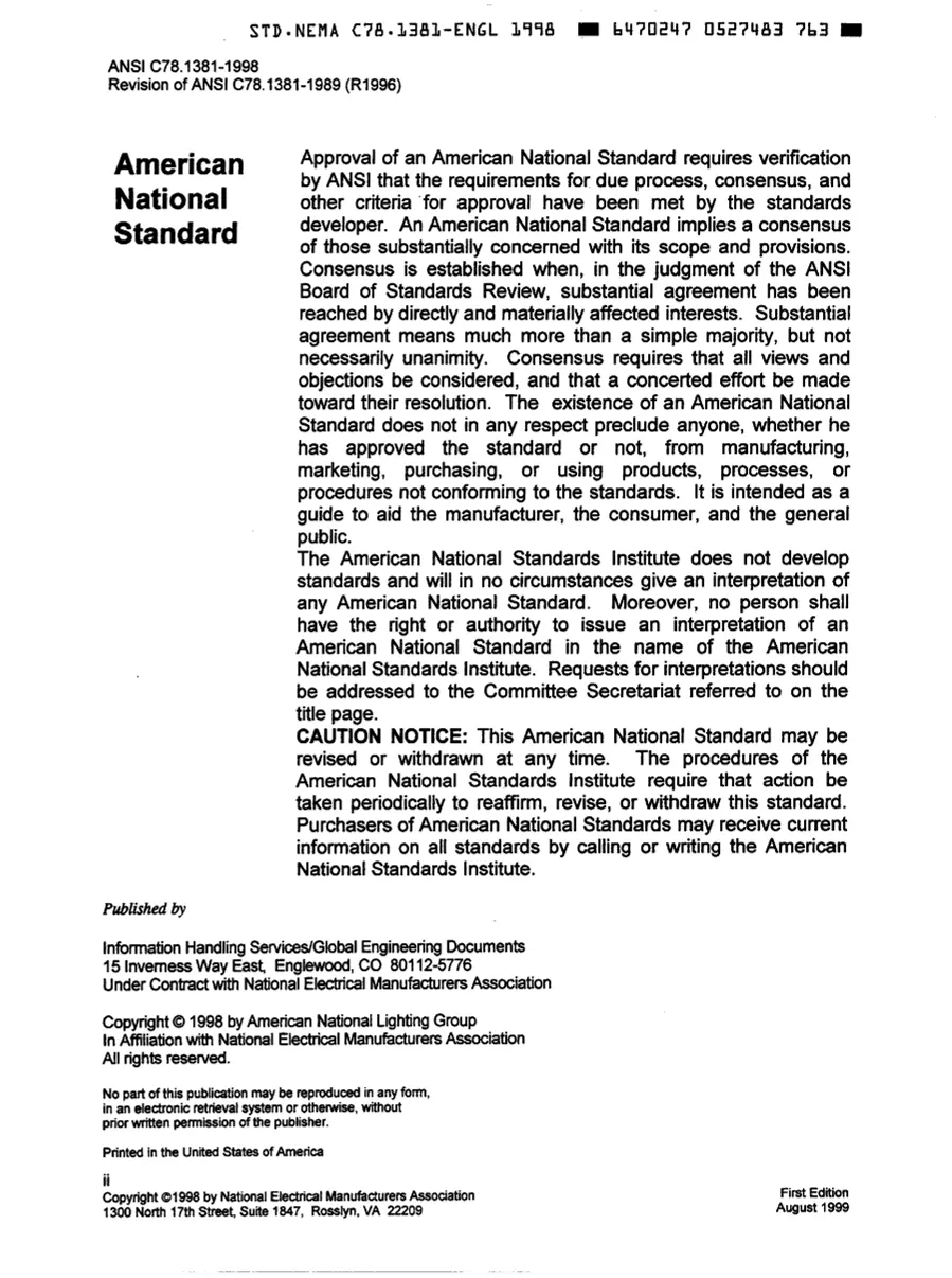 ANSI C78.1381-1998 ANSI C78.1381-1998 pdf
