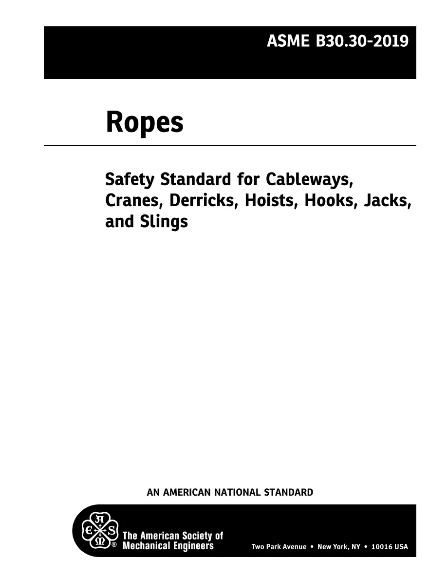 ASME B30.30-2019 ASME B30.30-2019 pdf