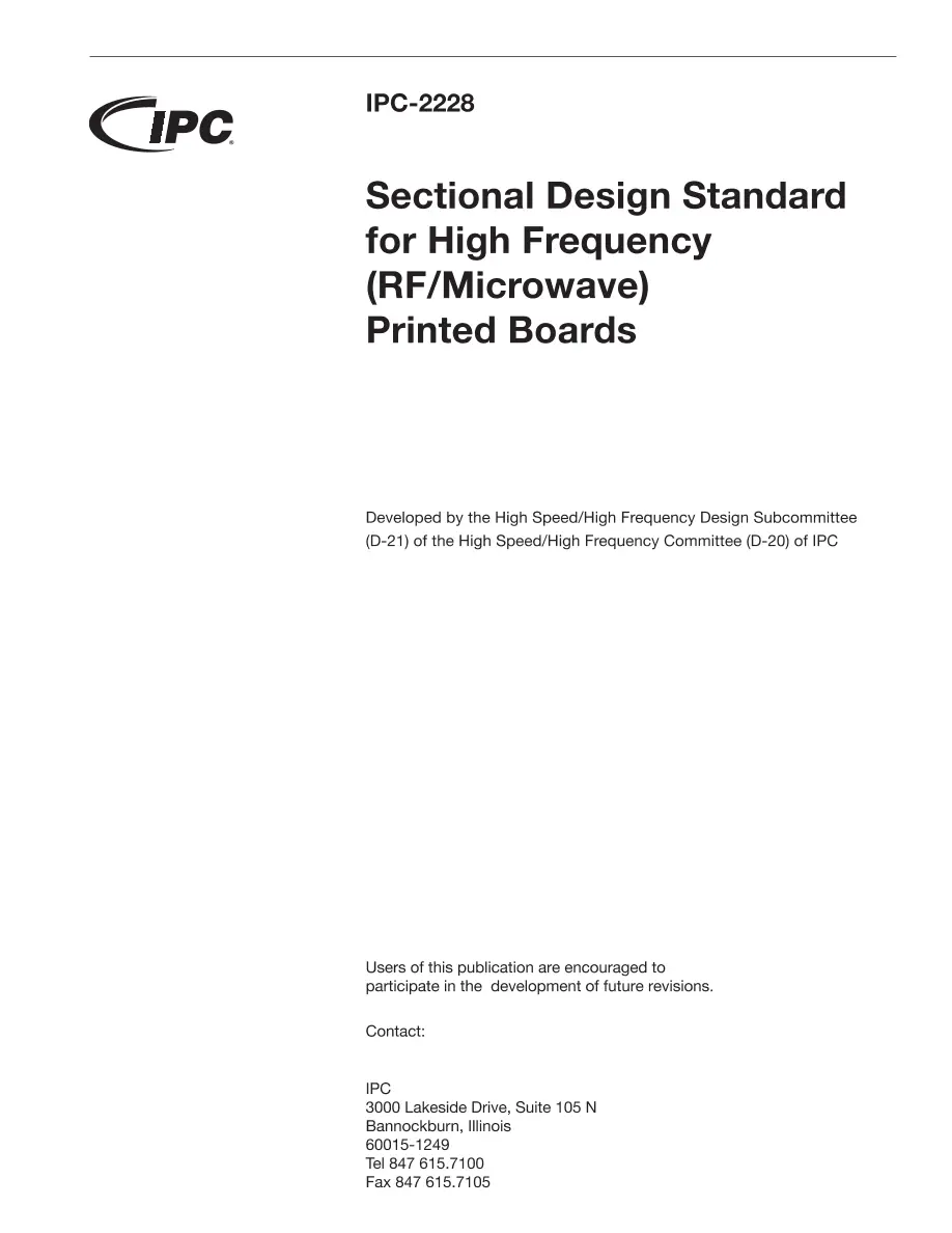 IPC 2228-2022 IPC 2228-2022 pdf
