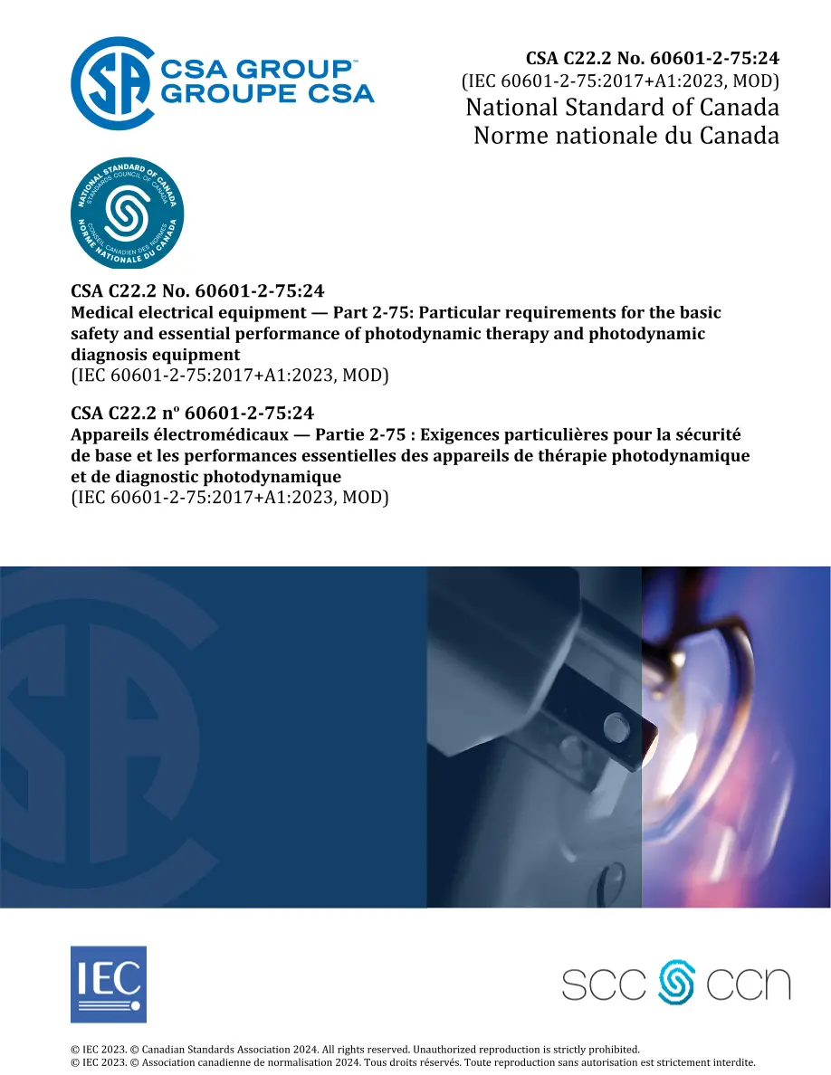 CSA C22.2 NO. 60601-2-75:24 CSA C22.2 NO. 60601-2-75:24 pdf