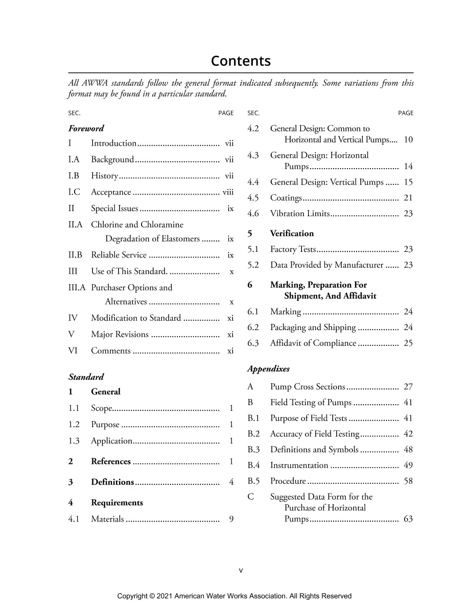 AWWA E103-21 AWWA E103-21 pdf