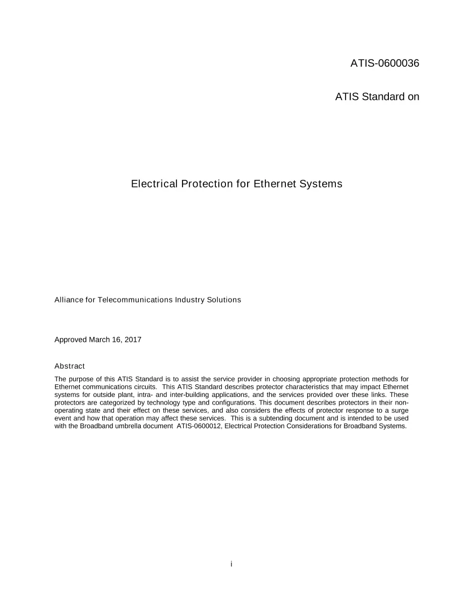 ATIS 0600036 ATIS 0600036 pdf
