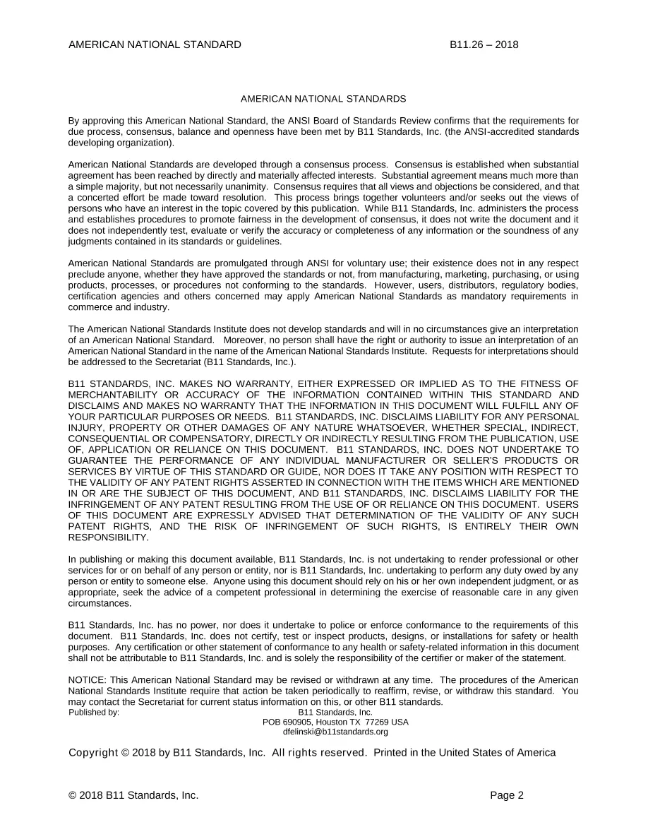 B11 B11.26-2018 B11 B11.26-2018 pdf