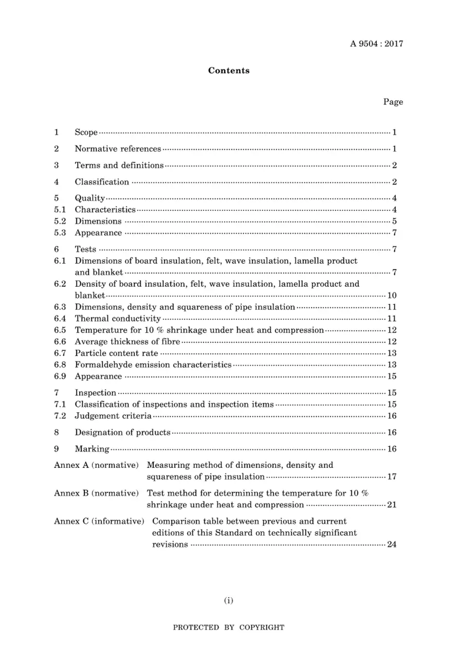 JIS A 9504:2017 JIS A 9504:2017 pdf