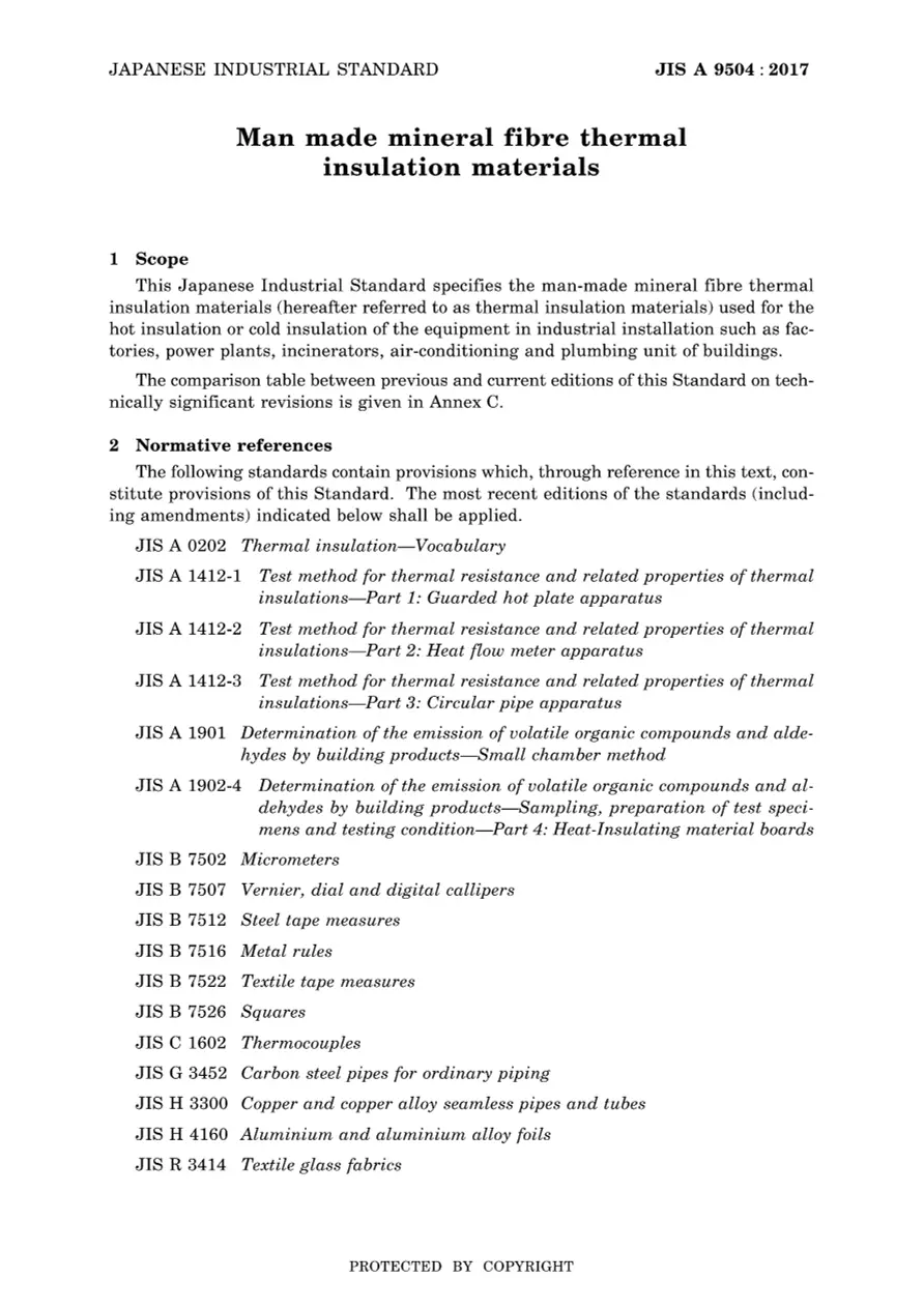 JIS A 9504:2017 JIS A 9504:2017 pdf