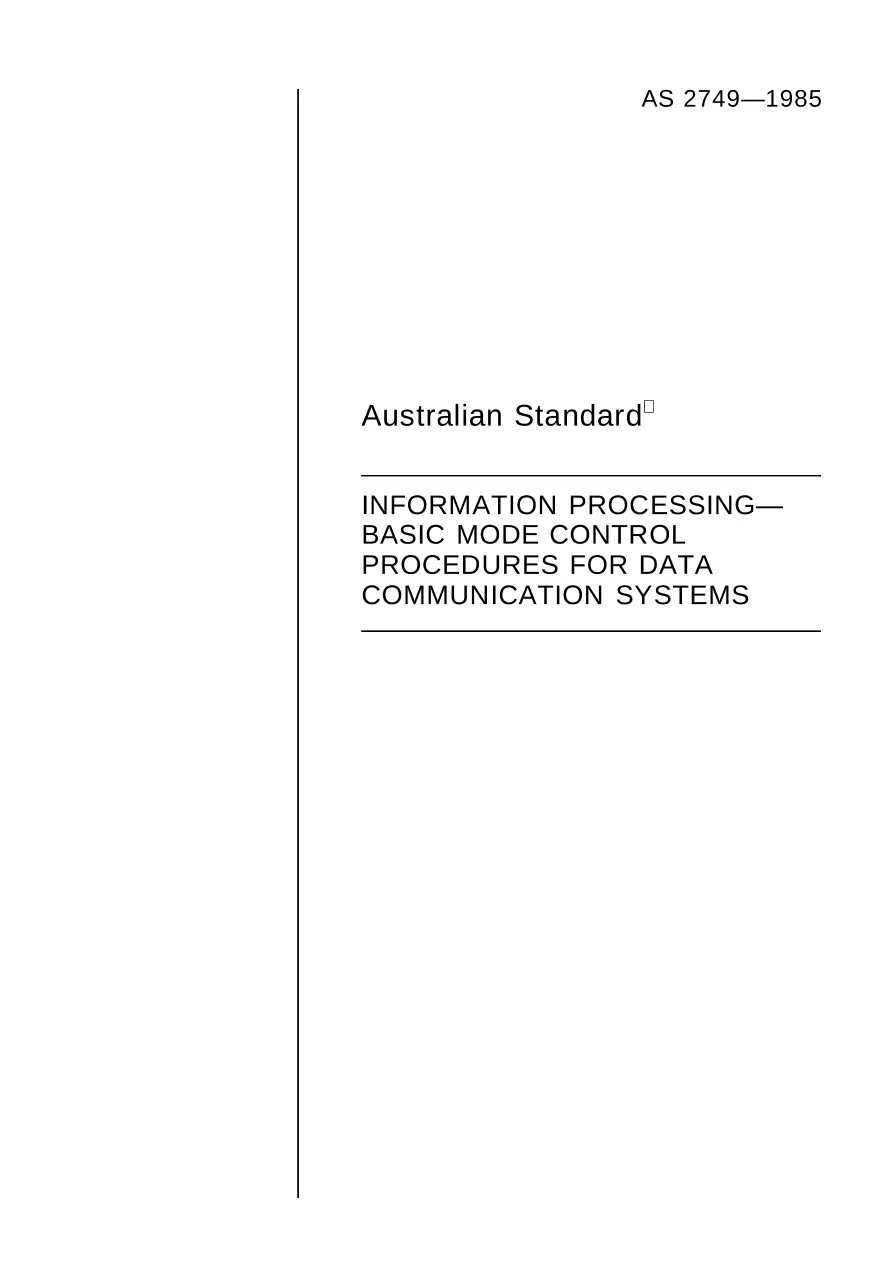 AS 2749-1985 AS 2749-1985 pdf
