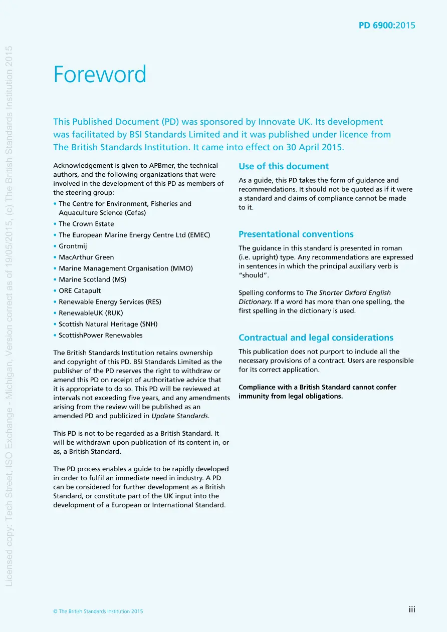 BS PD 6900:2015 pdf