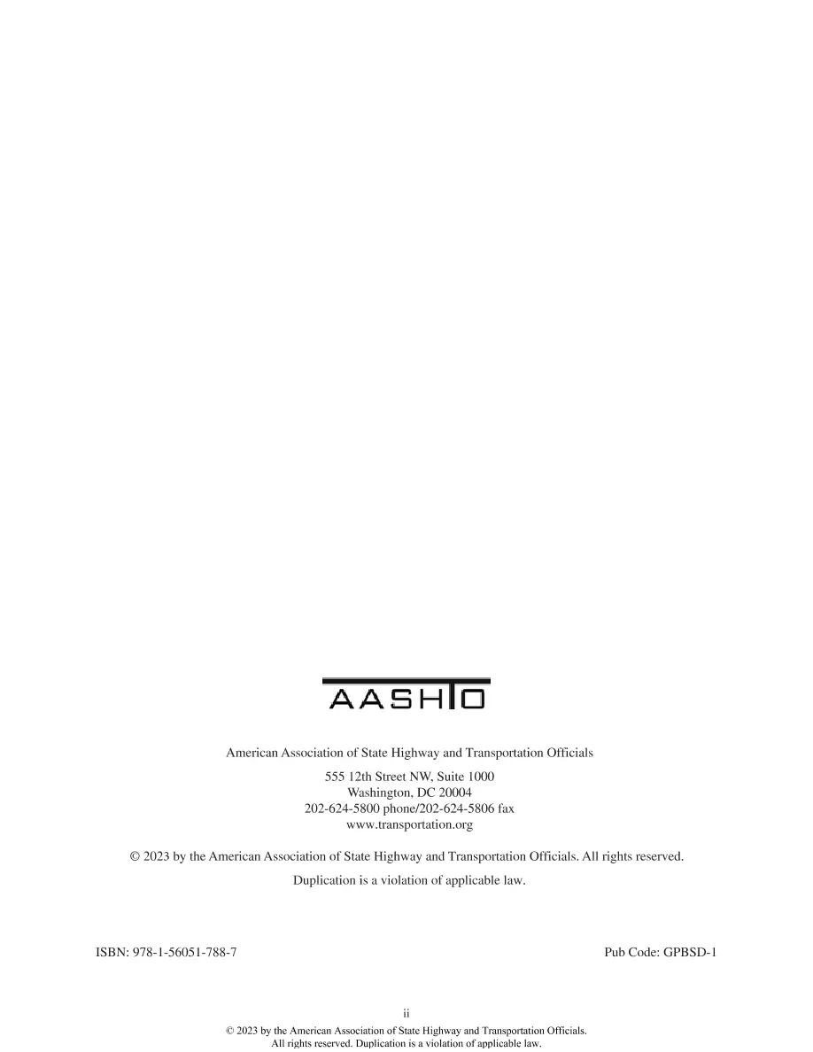 AASHTO GPBSD-1 AASHTO GPBSD-1 pdf