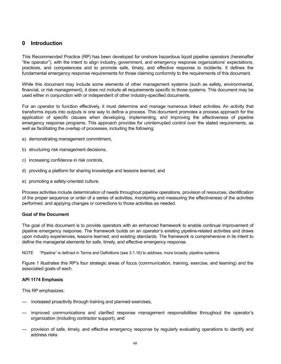 API RP 1174 API RP 1174 pdf