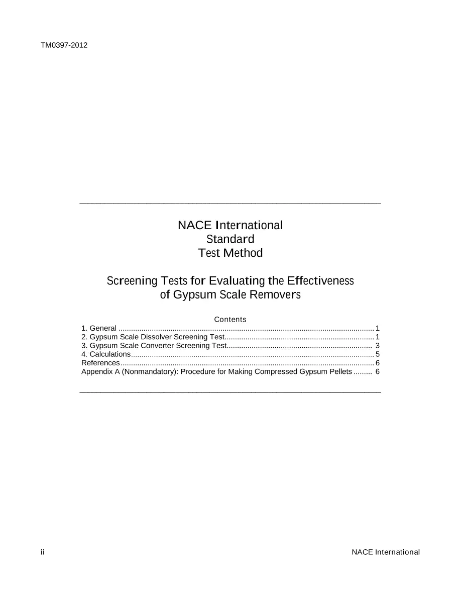 NACE TM0397-2012 NACE TM0397-2012 pdf