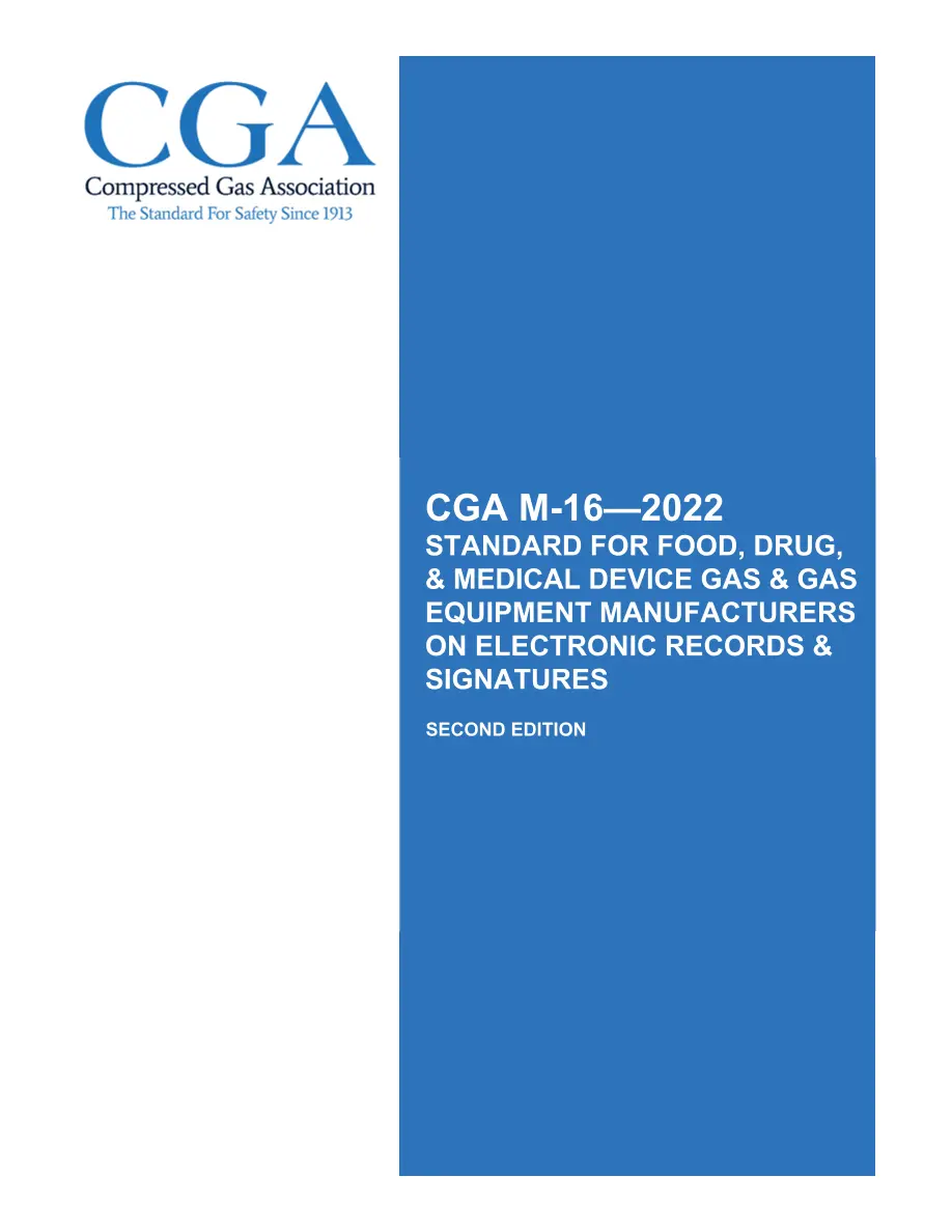 CGA M-16 CGA M-16 pdf
