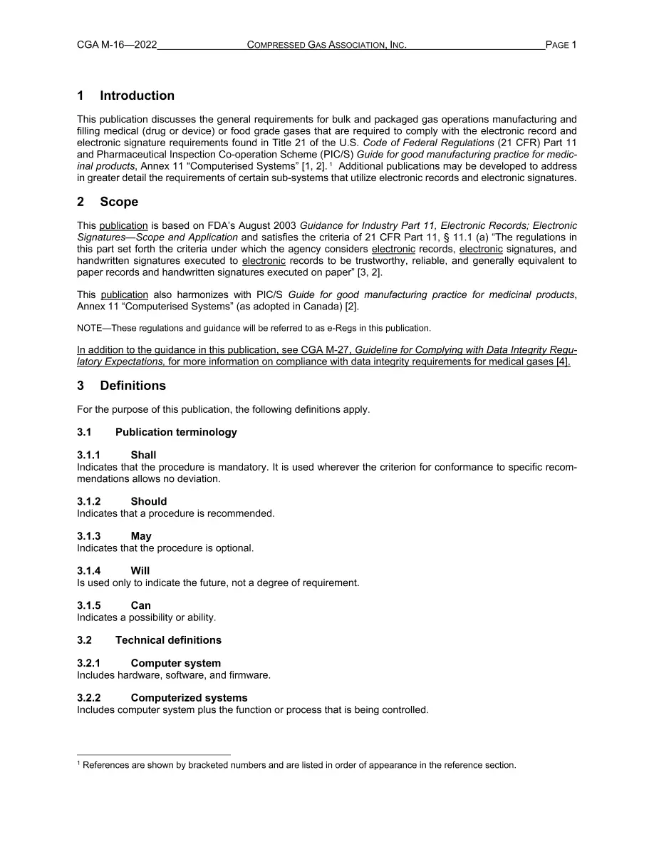 CGA M-16 CGA M-16 pdf