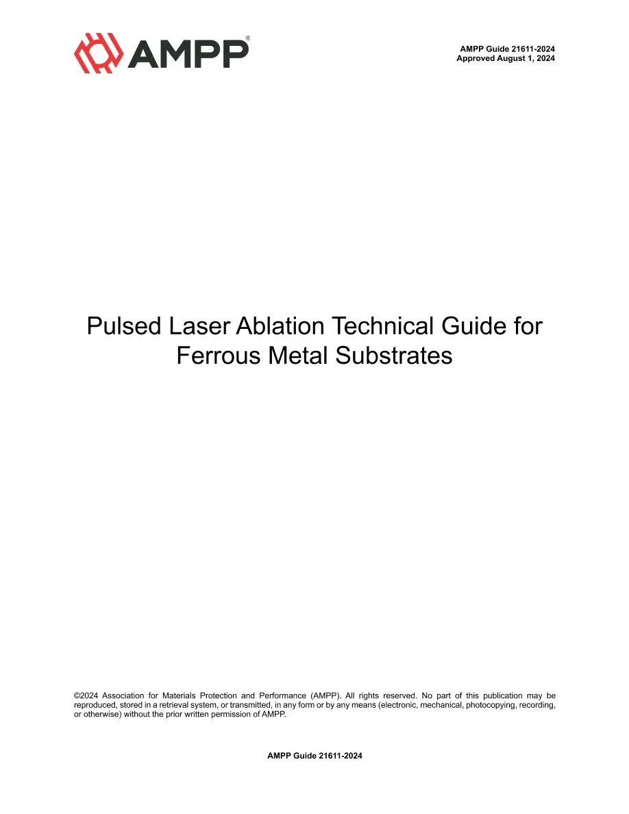 NACE AMPP Guide 21611-2024 NACE AMPP Guide 21611-2024 pdf