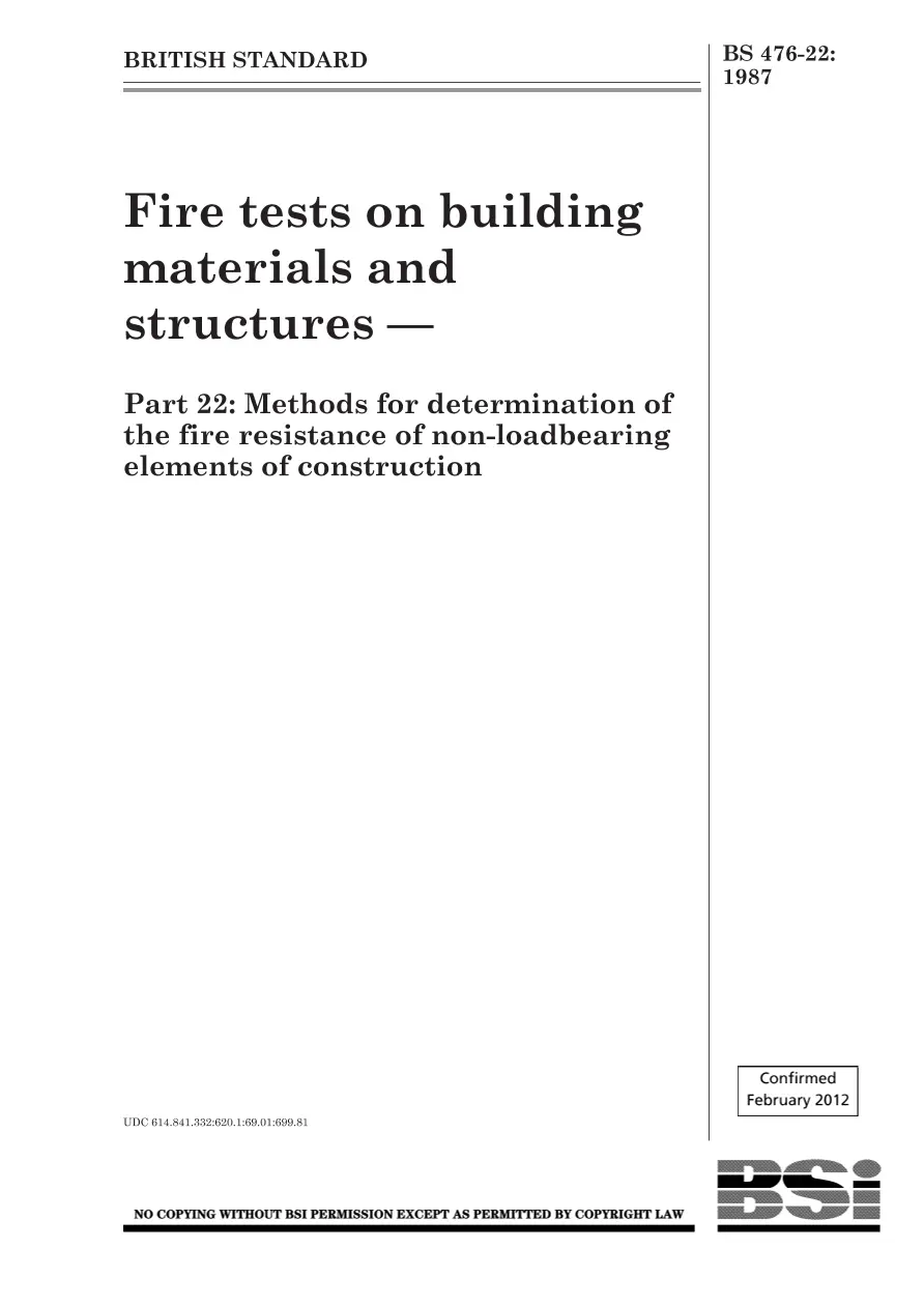 BS 476-22:1987 BS 476-22:1987 pdf