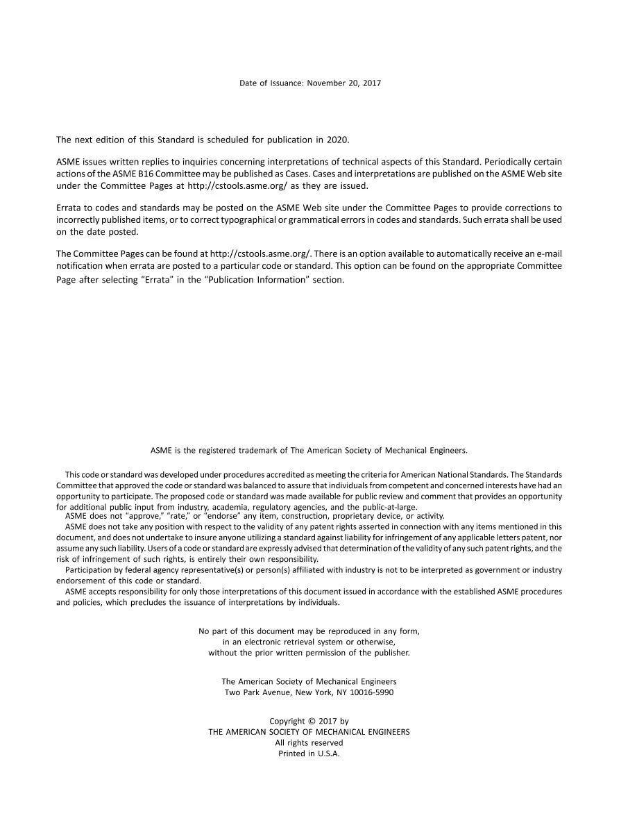 ASME B16.5-2017 ASME B16.5-2017 pdf