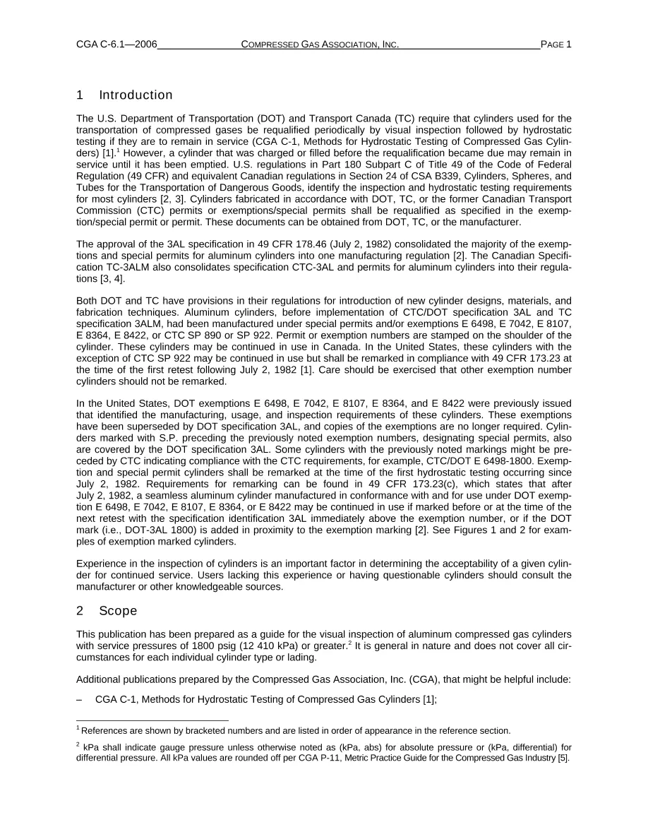 CGA C-6.1 CGA C-6.1 pdf