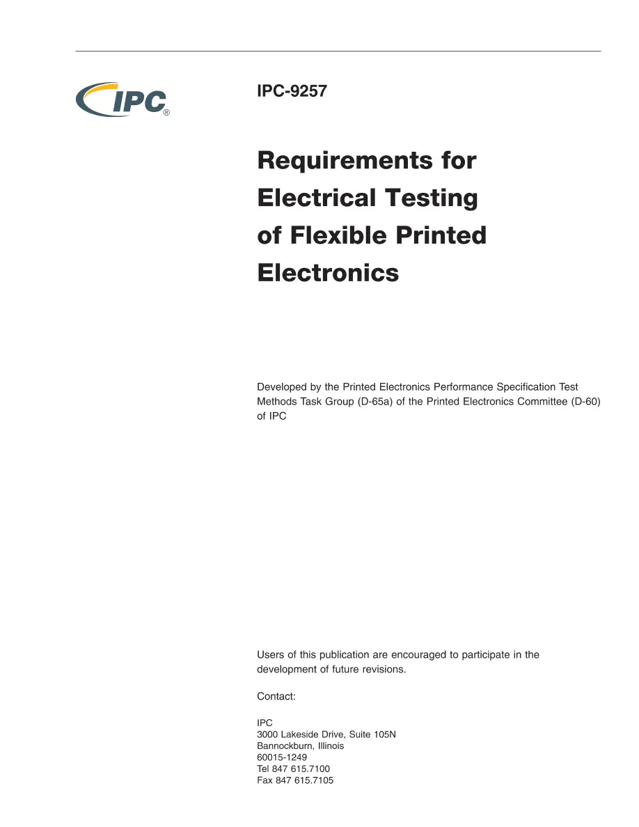 IPC 9257 IPC 9257 pdf