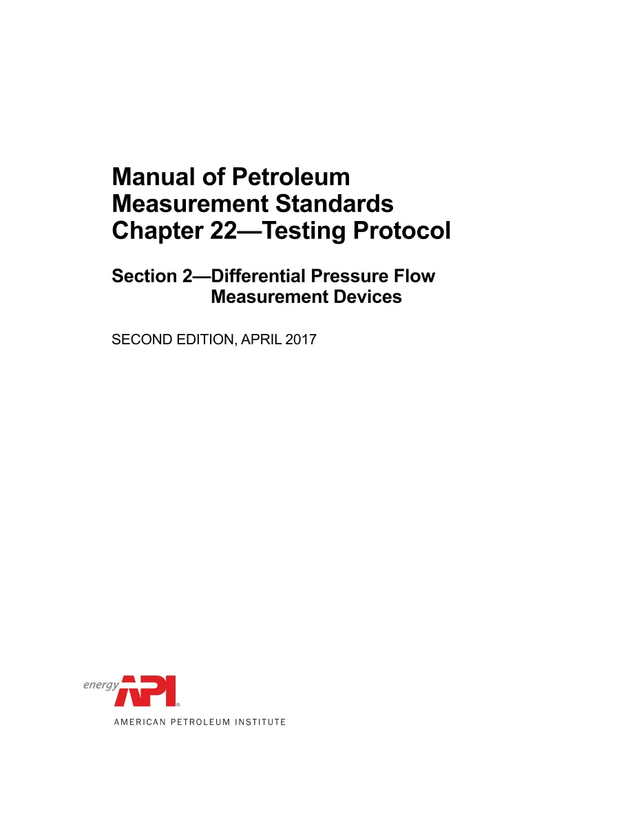 API MPMS Chapter 22.2 (R2022) API MPMS Chapter 22.2 (R2022) pdf
