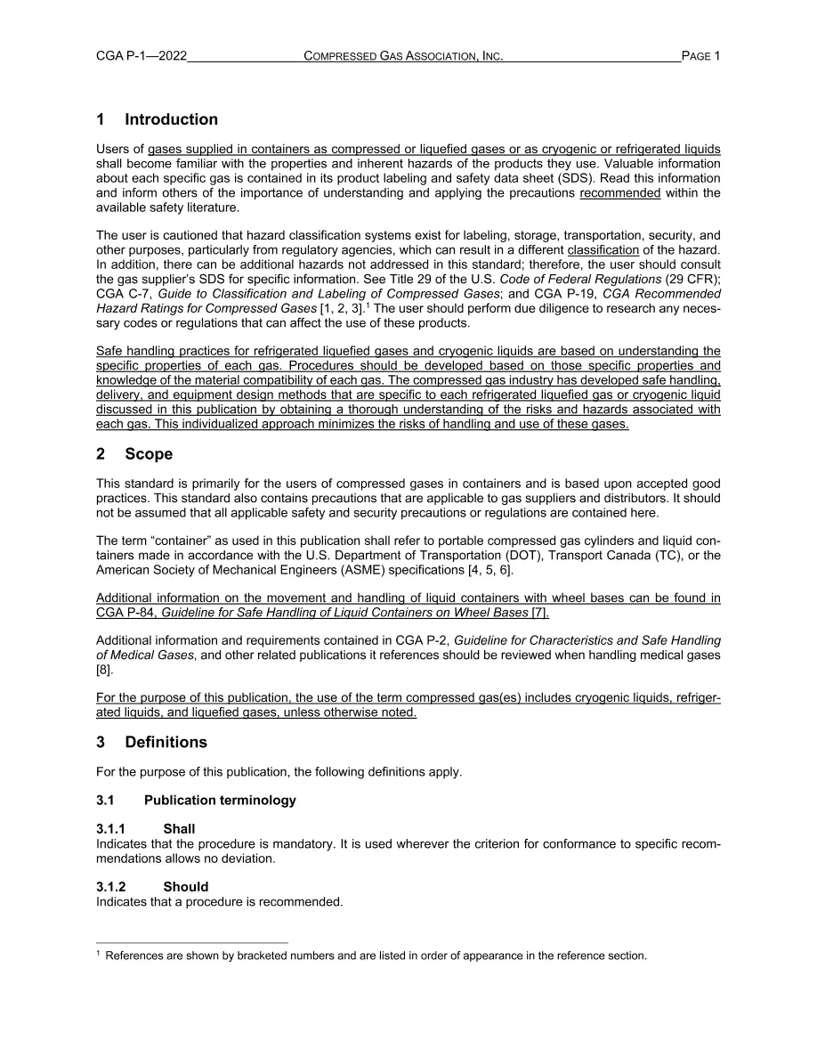 CGA P-1 CGA P-1 pdf