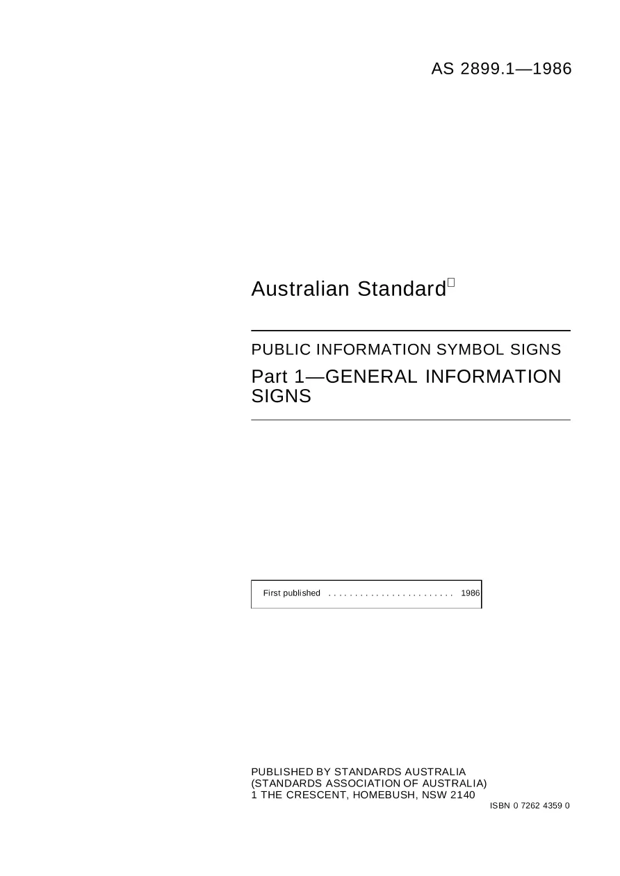 AS 2899.1-1986 AS 2899.1-1986 pdf