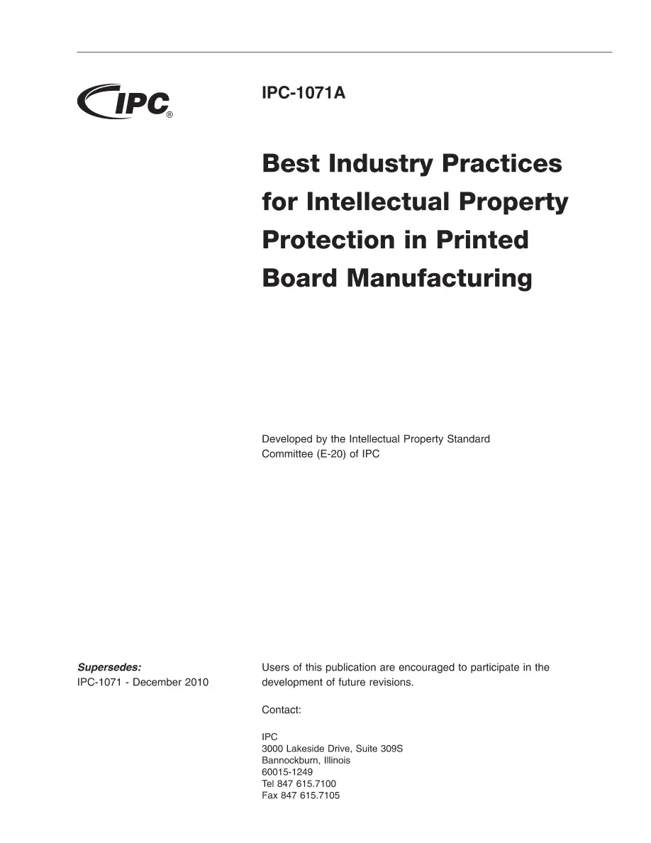 IPC 1071A IPC 1071A pdf