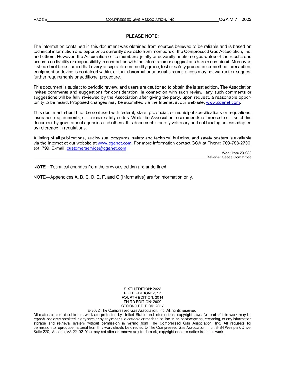 CGA M-7 pdf
