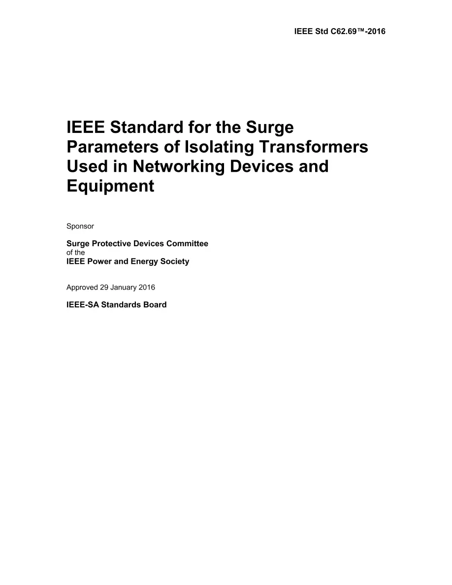 IEEE C62.69-2016 IEEE C62.69-2016 pdf