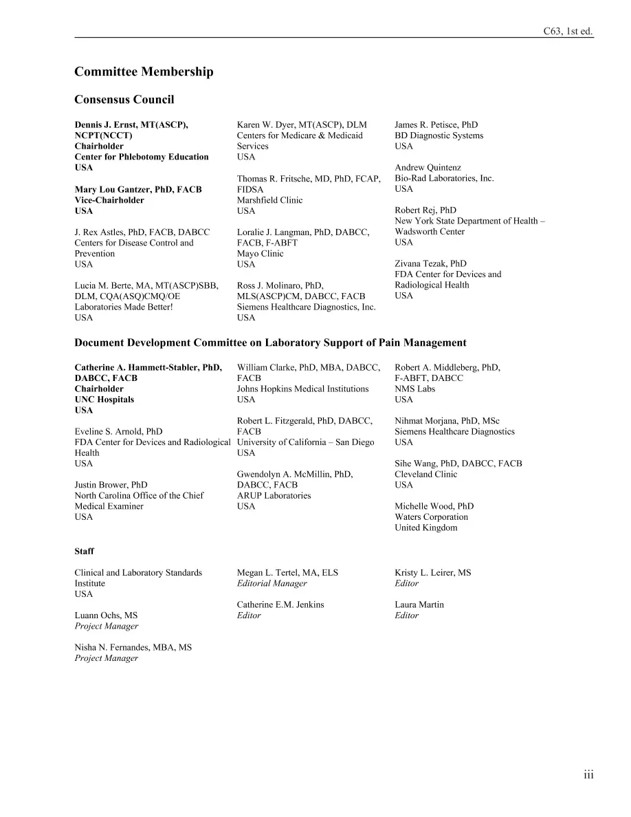 CLSI C63 pdf