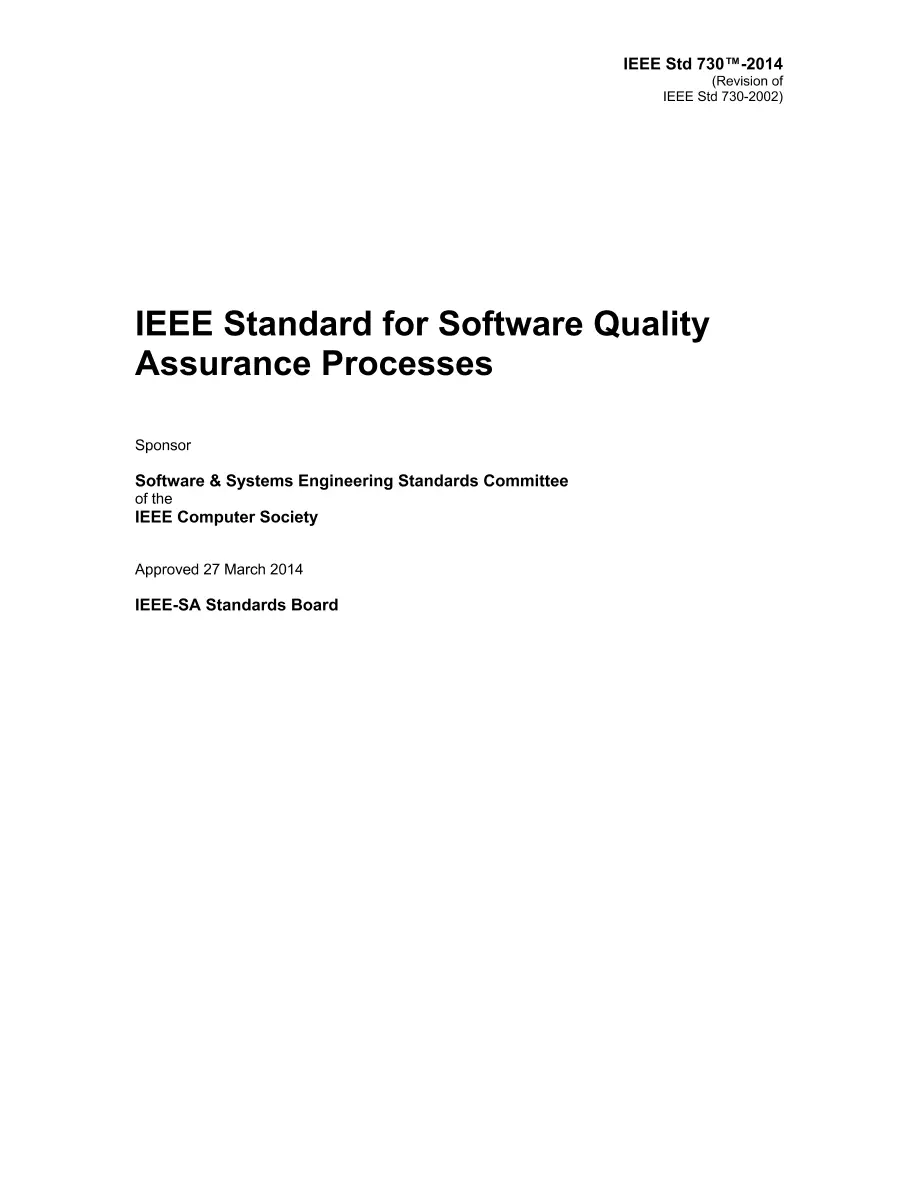 IEEE 730-2014 IEEE 730-2014 pdf