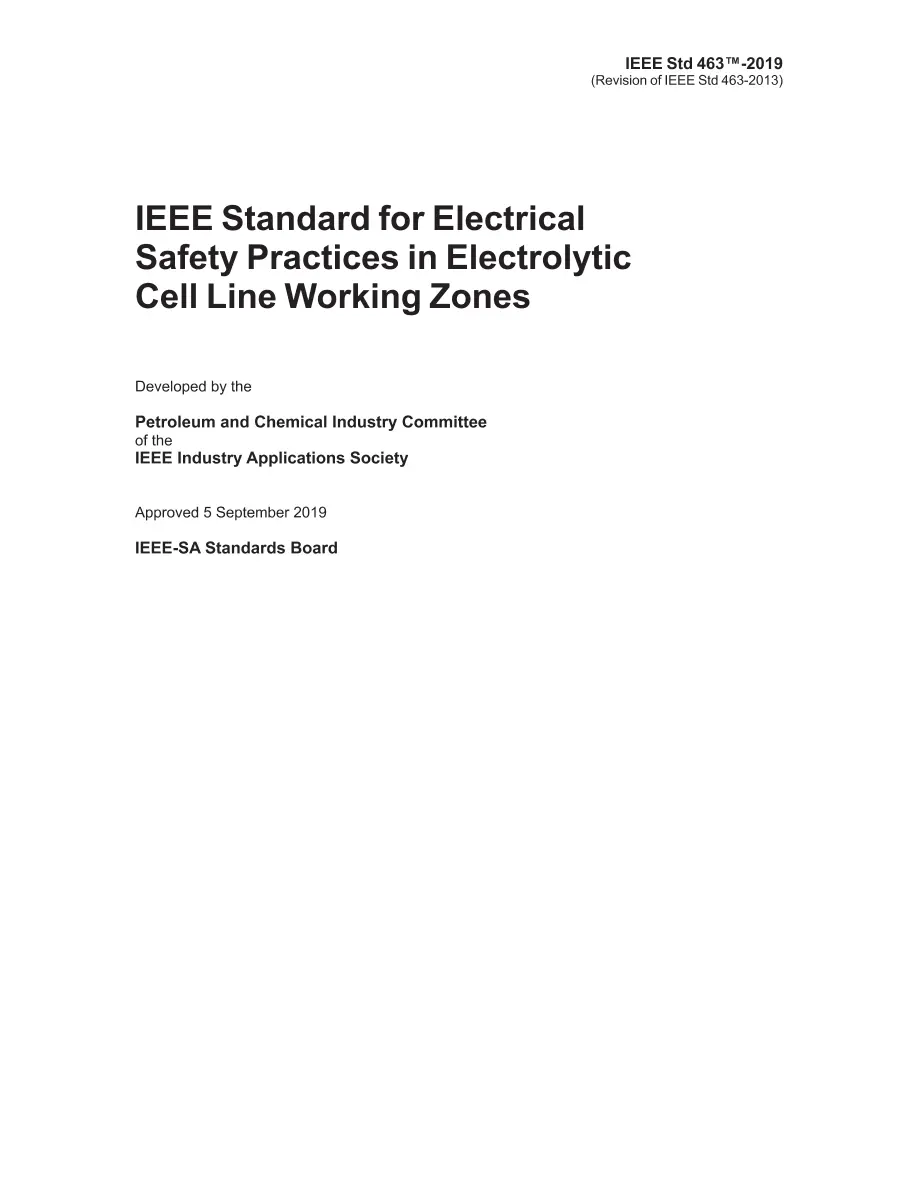 IEEE 463-2019 IEEE 463-2019 pdf