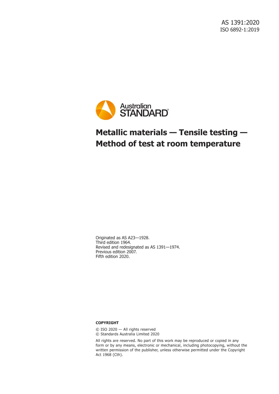 AS 1391:2020 AS 1391:2020 pdf