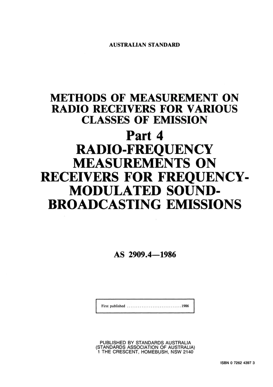 AS 2909.4-1986 AS 2909.4-1986 pdf