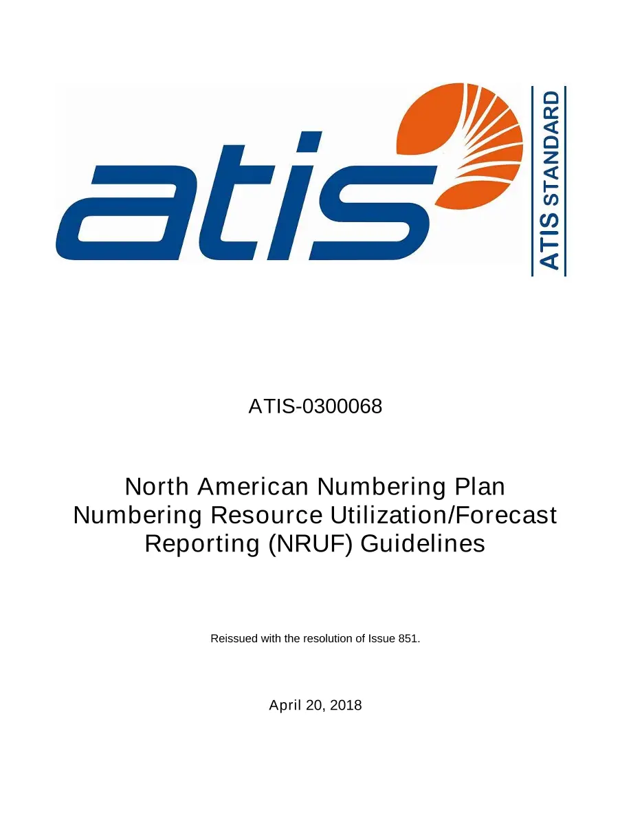 ATIS 0300068 pdf