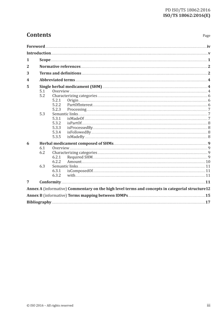 BS PD ISO/TS 18062:2016 BS PD ISO/TS 18062:2016 pdf