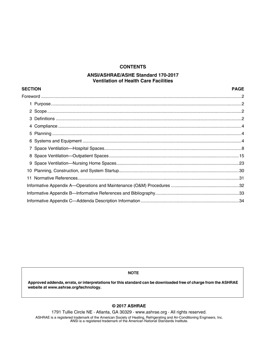 ASHRAE 170-2017 ASHRAE 170-2017 pdf