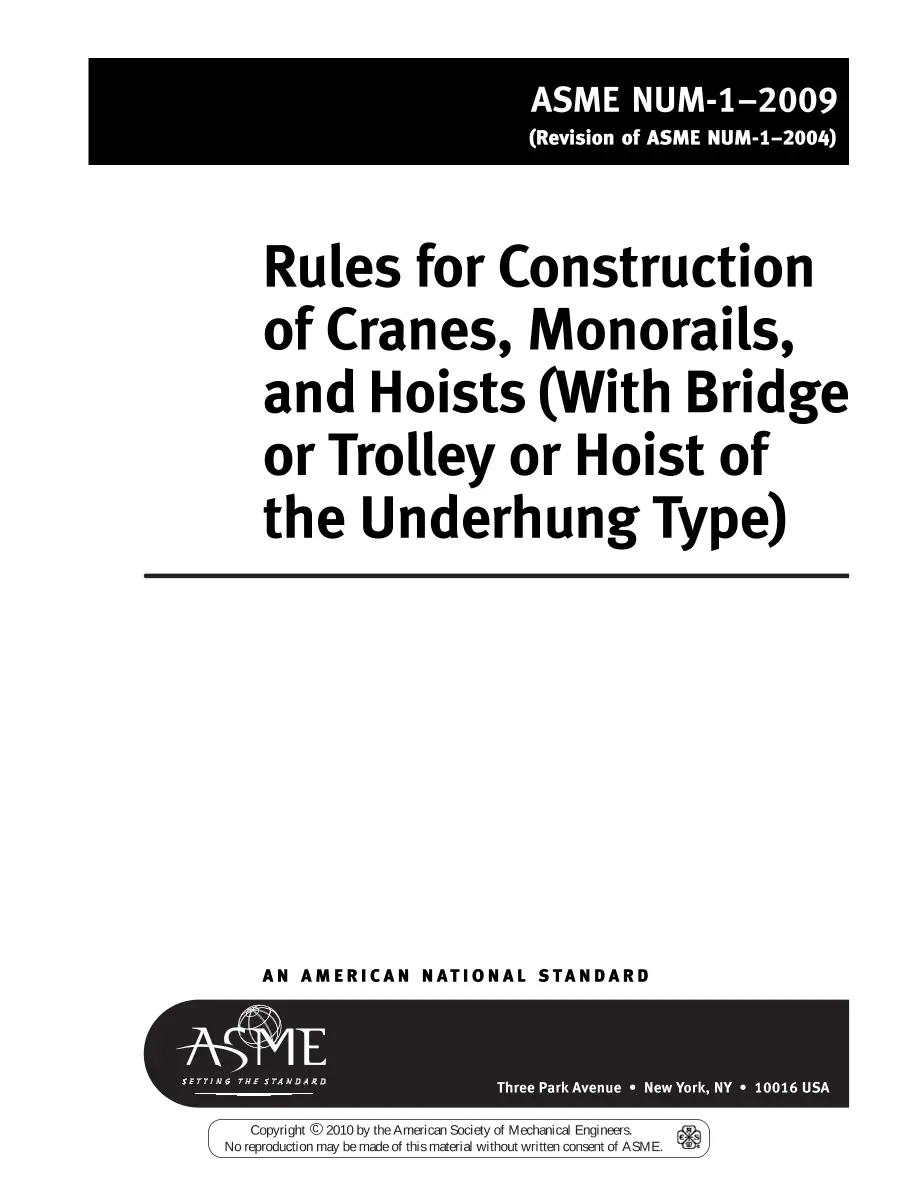 ASME NUM-1-2009 ASME NUM-1-2009 pdf