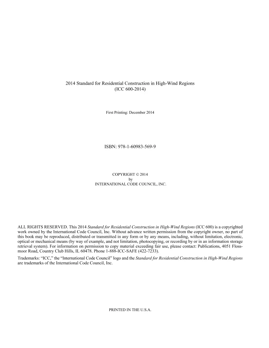 ICC 600-2014 ICC 600-2014 pdf