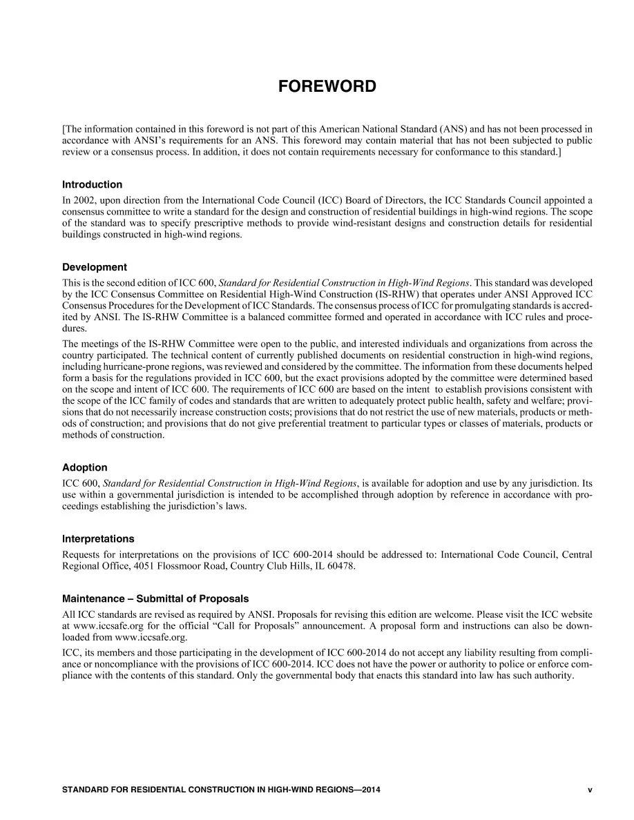ICC 600-2014 ICC 600-2014 pdf