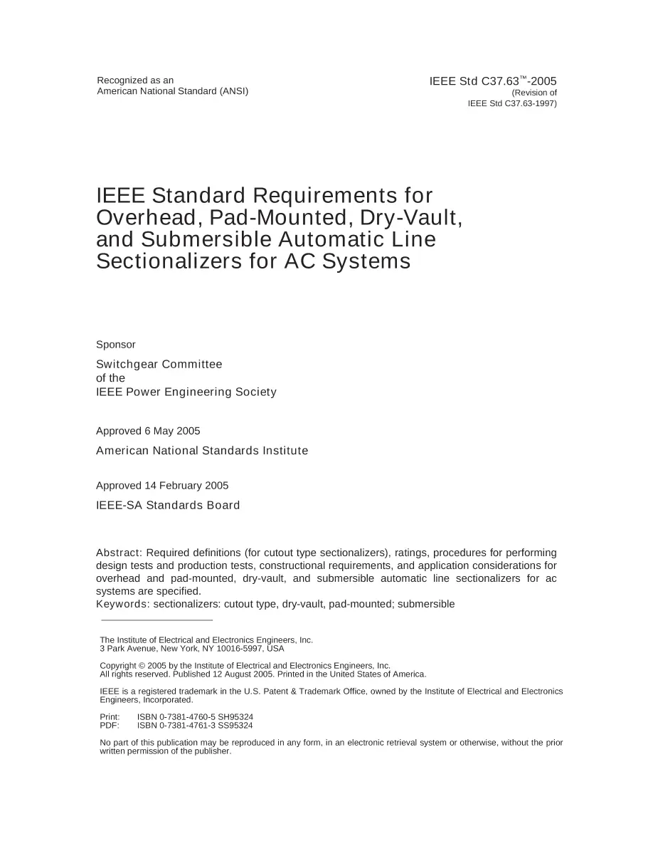 IEEE C37.63-2005 IEEE C37.63-2005 pdf