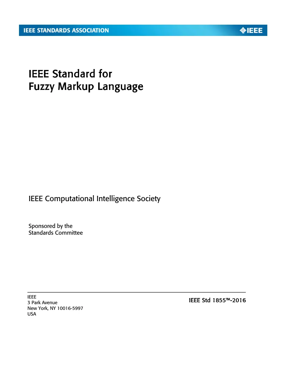 IEEE 1855-2016 IEEE 1855-2016 pdf