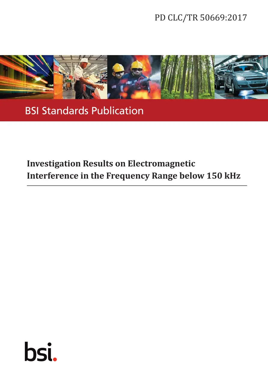 BS PD CLC/TR 50669:2017 pdf