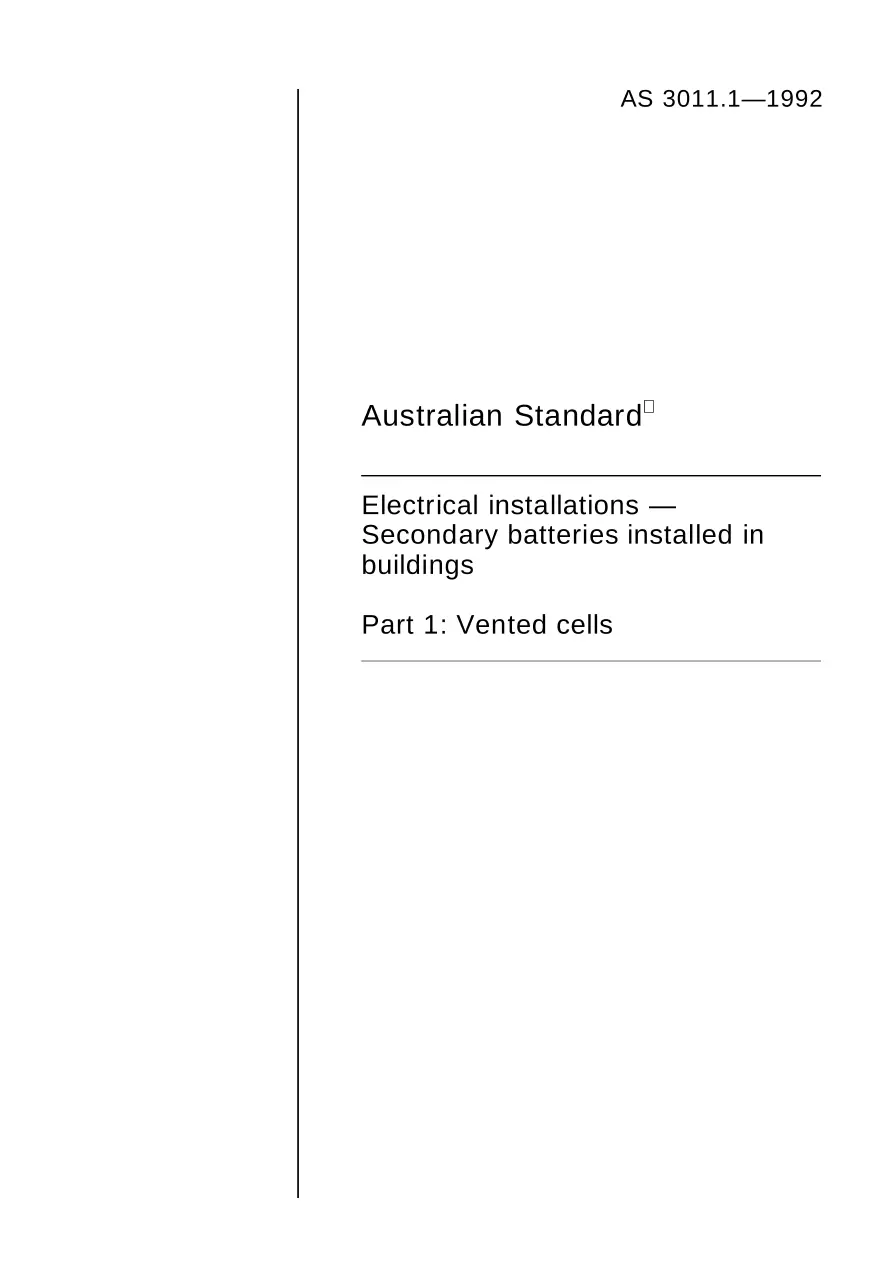 AS 3011.1-1992 pdf