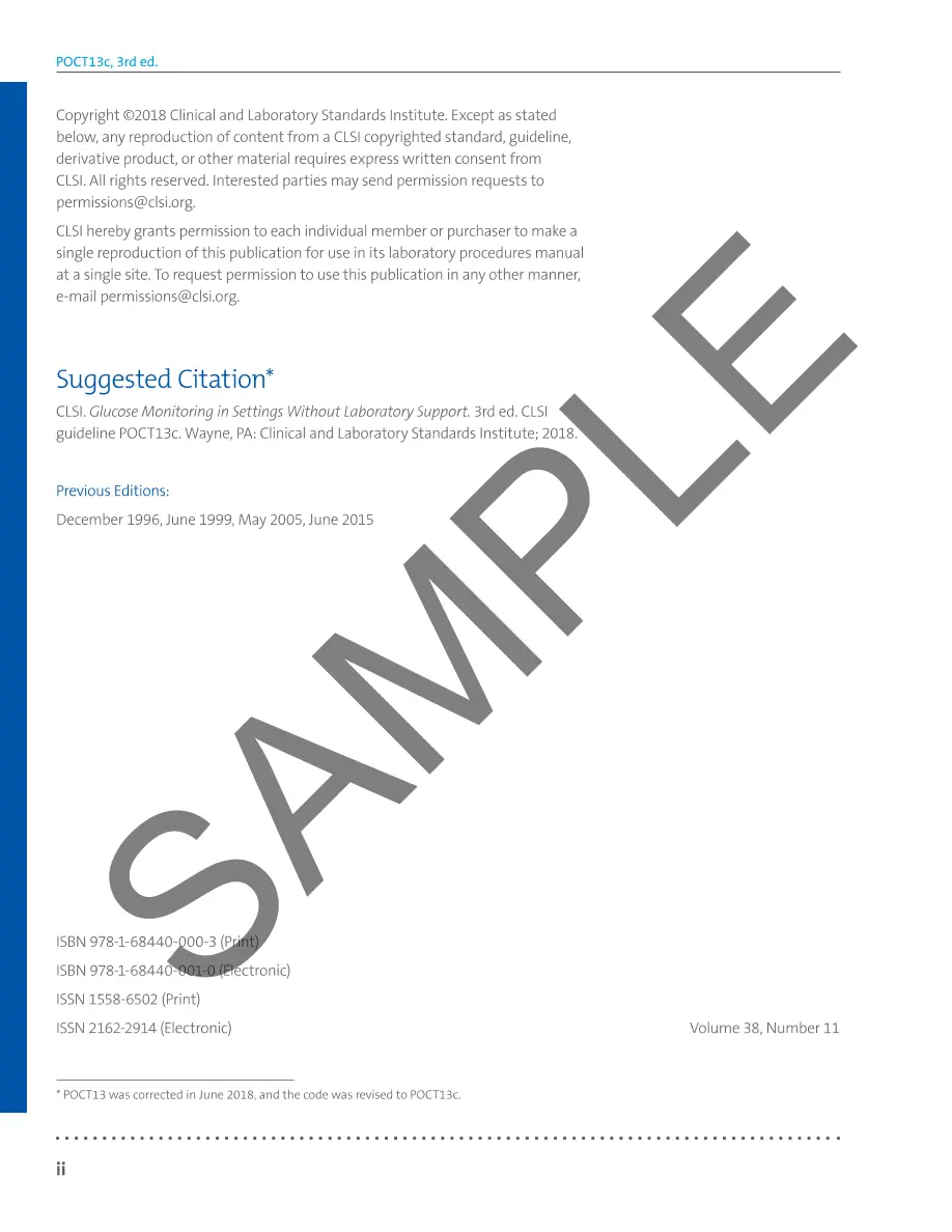 CLSI POCT13c CLSI POCT13c pdf