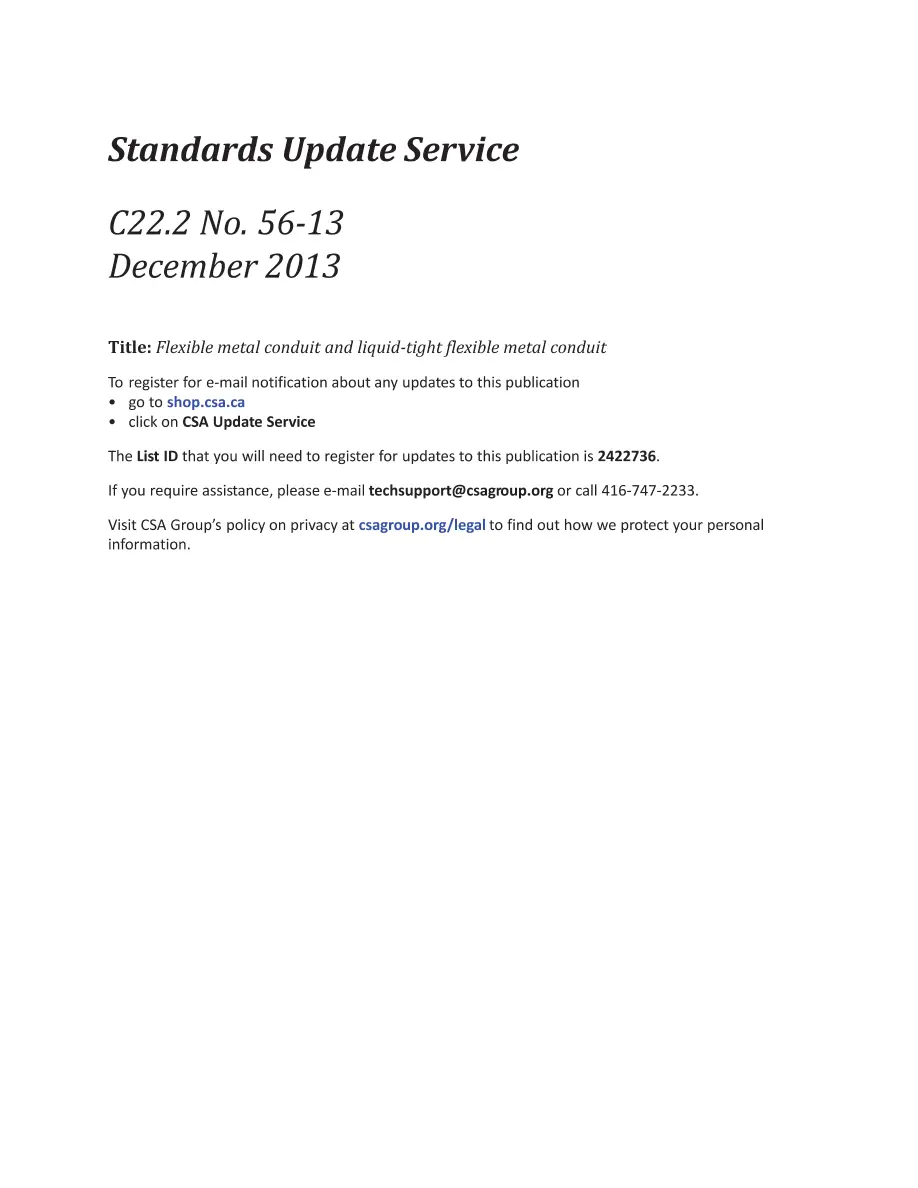 CSA C22.2 NO. 56-13 CSA C22.2 NO. 56-13 pdf