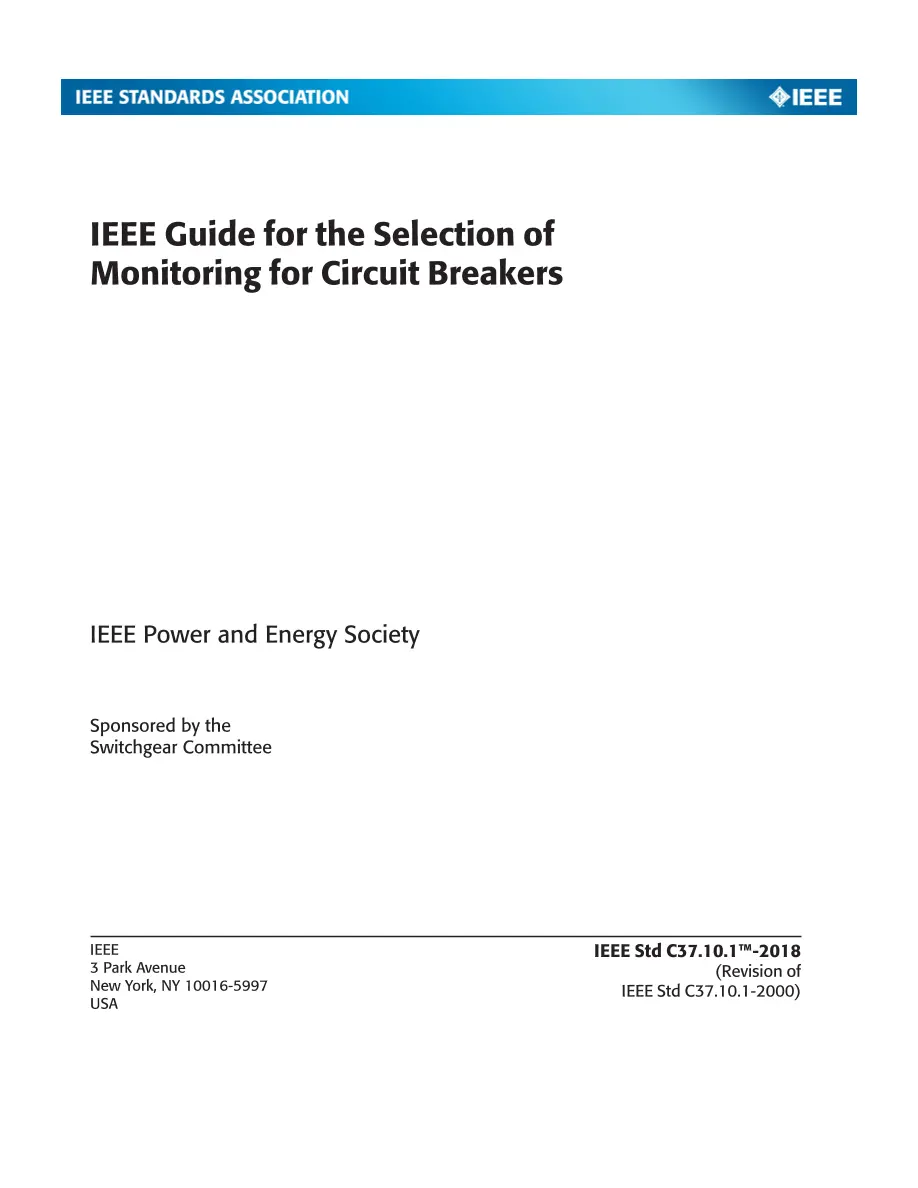 IEEE C37.10.1-2018 IEEE C37.10.1-2018 pdf